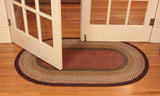 Maple Ridge Collection Braided Rugs - Oval-Lange General Store