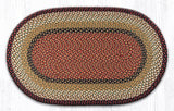 Maple Ridge Collection Braided Rugs - Oval-Lange General Store