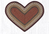 Maple Ridge Heart Rug-Lange General Store