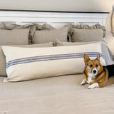Market Place Blue Body Pillow Cover-Lange General Store