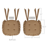 Mayzie Ditzy Floral Chair Pad-Lange General Store