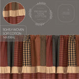 Mayzie Patchwork Panel Curtains-Lange General Store