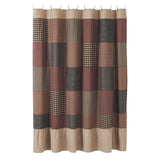 Maisie Patchwork Shower Curtain-Lange General Store