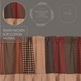 Mayzie Patchwork Valance-Lange General Store