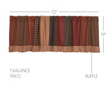 Mayzie Patchwork Valance