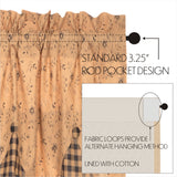 Mayzie Short Panel Curtains