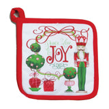 Merry Nutcrackers Potholder