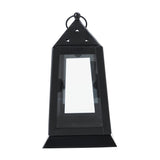 Metal Lantern Black Tealight Holder 9x5x5-Lange General Store