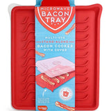 Microwave Bacon Tray With Cover-Lange General Store