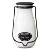 Milk Bottle Candle - Pink Guava-Lange General Store