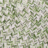 Mint & White Braided Placemats-Lange General Store