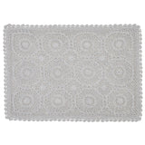 Mist Grey Lace Placemats-Lange General Store