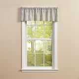 Mist Grey Lace Valance-Lange General Store