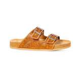 Molly Megan Hand Tooled Sandals-Lange General Store