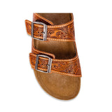 Molly Megan Hand Tooled Sandals-Lange General Store