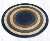 Montana Sky Collection Braided Rugs - Round-Lange General Store