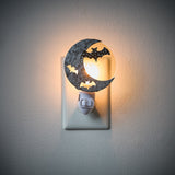 Moon And Bat Night Light-Lange General Store