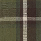 Moonbeam & Olive Plaid Table Runners