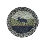 Moose Braided Trivet 8" Set-Lange General Store