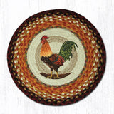 Morning Rooster Braided Chair Pad-Lange General Store