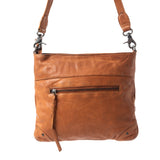 Morrisville Brown Leather Shoulder Bag-Lange General Store