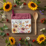 Mulberry Bloom Pot Holder