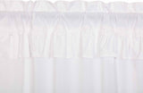 Muslin Ruffled Bleached White Ruffled Tiers-Lange General Store