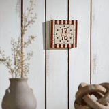 My Country 1776 w/Blue Stars & Stripes Block Sign-Lange General Store