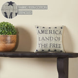 My Country Land of the Free Pillow 6x6-Lange General Store