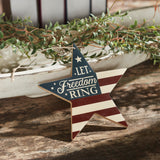 My Country Let Freedom Ring Star Ornament-Lange General Store