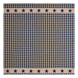 My Country Navy & Khaki Shower Curtain-Lange General Store