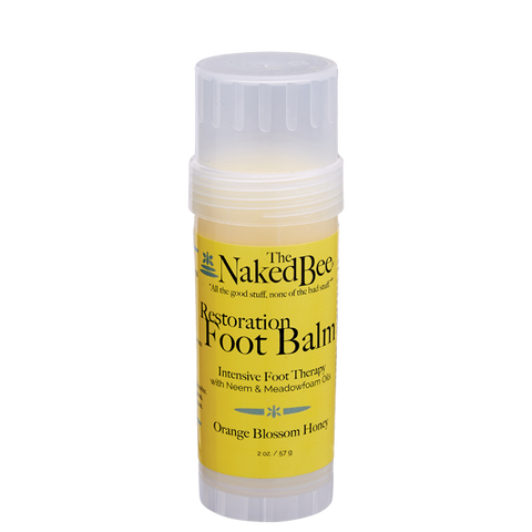 Naked Bee Restoration Foot Balm - Orange Blossom Honey-Lange General Store