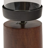 Natural Wood Log Votive Candle Holders