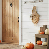 Natural Wooden Scarecrow Wall Hanging-Lange General Store