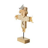 Natural Wooden Scarecrow-Lange General Store