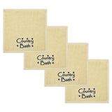 Navy Country Bath Stars Towels & Washcloths-Lange General Store