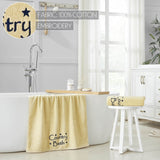 Navy Country Bath Stars Towels & Washcloths-Lange General Store