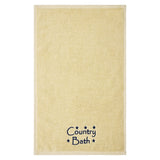 Navy Country Bath Stars Towels & Washcloths-Lange General Store
