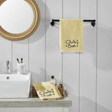 Navy Country Bath Stars Towels & Washcloths-Lange General Store