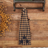 Navy Star Button Loop Towel-Lange General Store