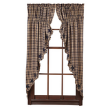 Navy Star Prairie Curtains-Lange General Store