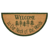 Neck Of The Woods Welcome Door Mats-Lange General Store