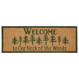 Neck Of The Woods Welcome Door Mats-Lange General Store