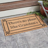 No Place Like Grandma's Door Mat-Lange General Store