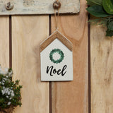 Noel Wreath Hanging Ornament-Lange General Store