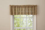 Oatmeal Lace Valance-Lange General Store