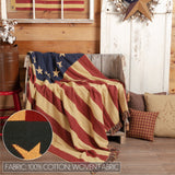 Old Glory Woven Throw-Lange General Store