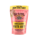 Old School Stone Ground White Grits, 1 lb.-Lange General Store