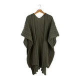 Olive Green Kenna Poncho-Lange General Store