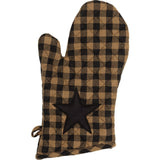 Oven Mitt - Black Star-Lange General Store